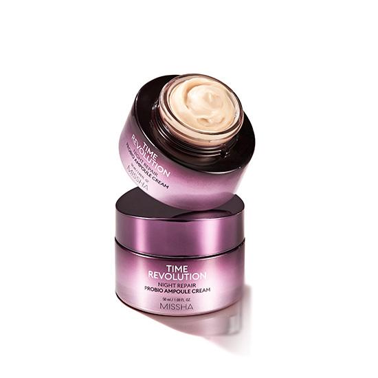 Kem dưỡng chống lão hoá Time Revolution Night Repair Probio Ampoule Cream