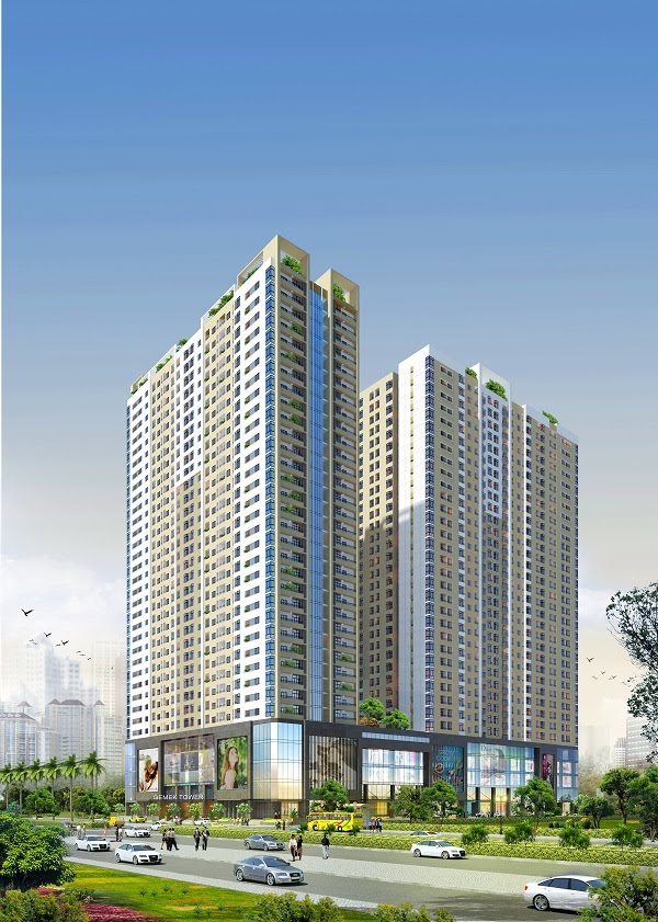 Tòa nhà hỗn hợp HH2 - Geleximco - Lê Trọng Tấn