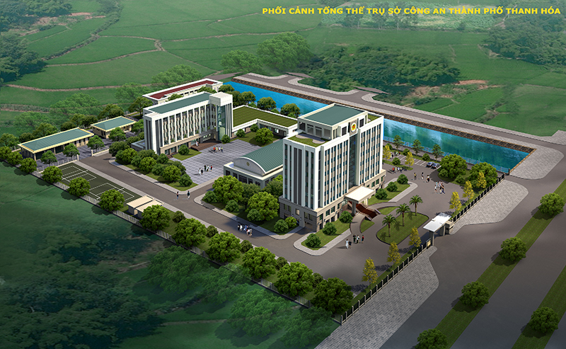 Trụ sở công an thành phố Thanh Hóa