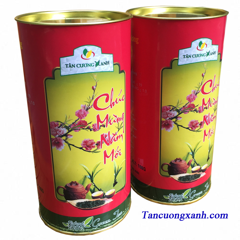 Hộp Trà Tân Cương Thái Nguyên Đặc Sản 100gram