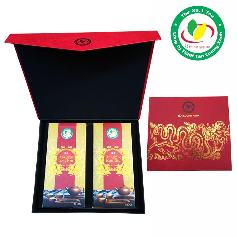 Hộp Trà Tân Cương Rồng Vàng Long Đình 1kg