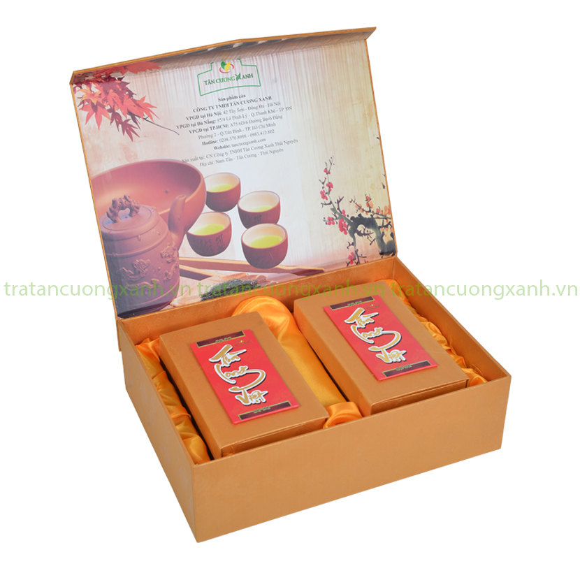 Hộp Trà Đinh Tân Cương Tiến Vua 400gram