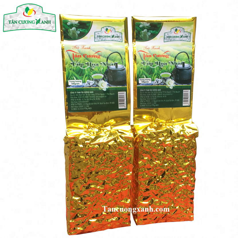 Trà Ướp Hoa Nhài 100gram - hút chân không