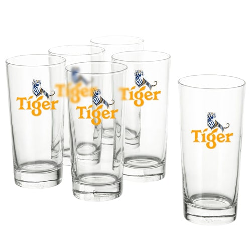 Ly thủy tinh in logo Tiger