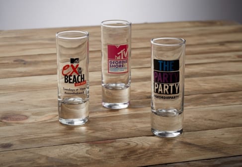 Ly thủy tinh in logo giá rẻ