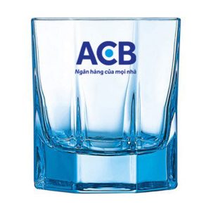 Ly thủy tinh Luminarc in logo ACB