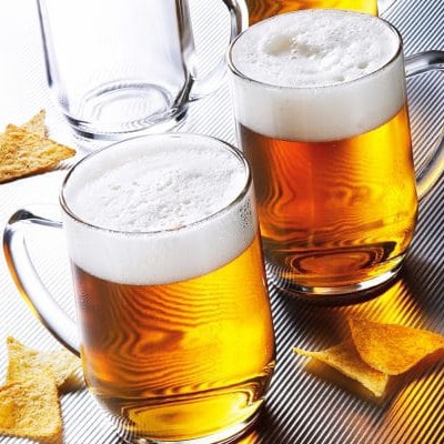 Ly uống bia thủy tinh giá rẻ