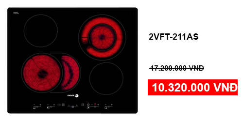 bếp hồng ngoại fagor 2VFT-211AS