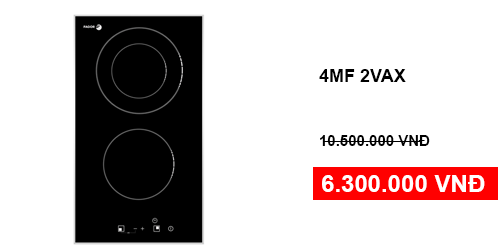 bếp domino điện 4mf-2vax