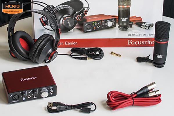 Mic thu âm Focusrite Solo Studio mcrio.vn