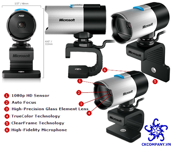webcame lifecam 1080 full hd