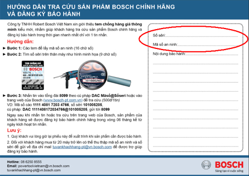 Hướng dẫn phân biệt dụng cụ điện của Bosch thật và Bosch giả