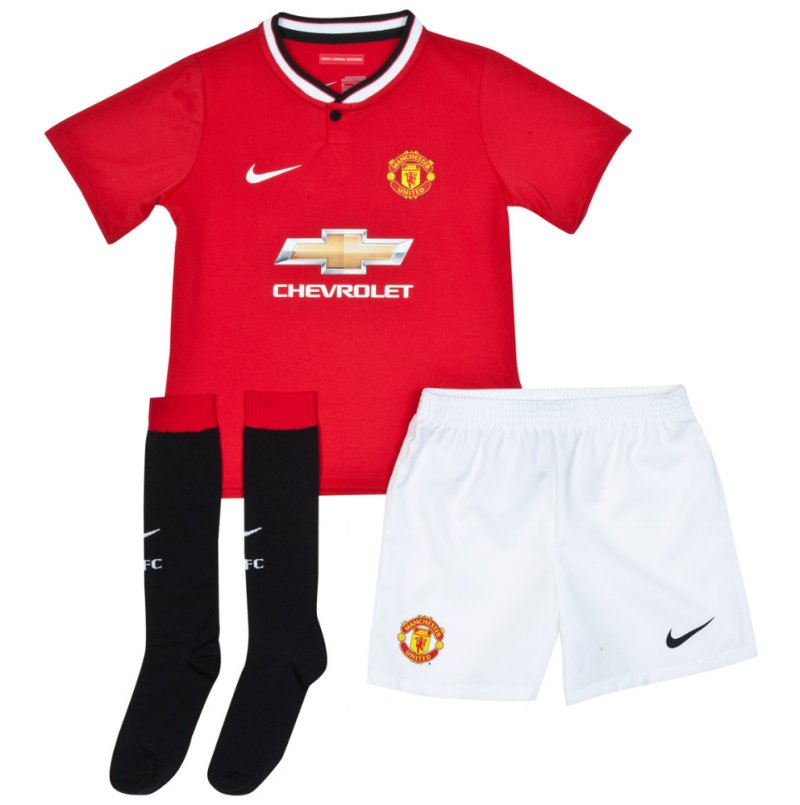 Quần áo bóng đá trẻ em Man đỏ 2014