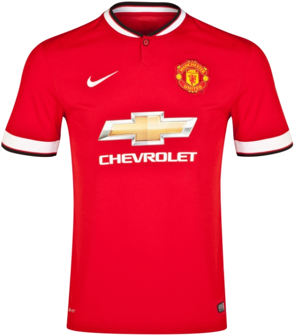 Quần áo bóng đá Manchester United sân nhà đỏ 2014/15