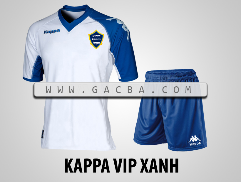 áo bóng đá Kappa VIP xanh