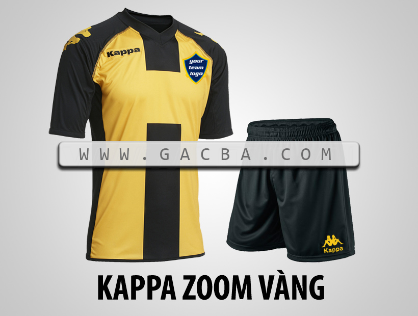 áo bóng đá Kappa Zoom vàng
