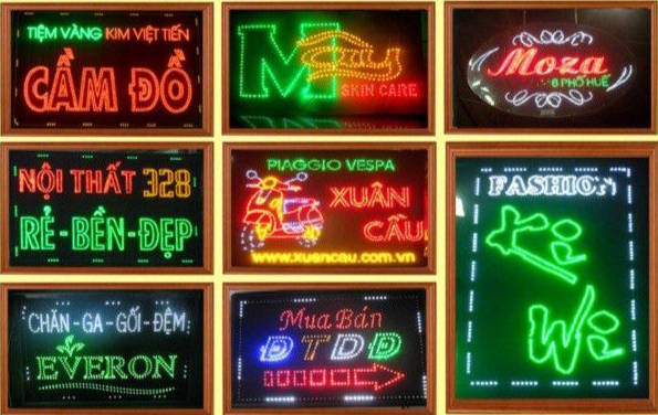 các loại biển quảng cáo ngoài trờ