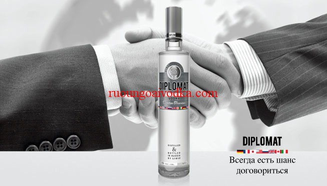 Rượu Vodka Diplomat