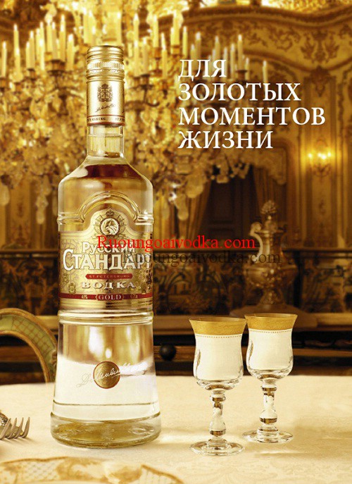 Rượu Vodka Russian Standard Gold Rượu Vodka Russian Standard Gold
