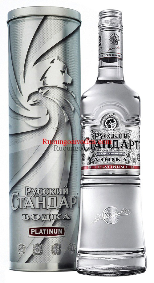 Rượu vodka russian standard platinum