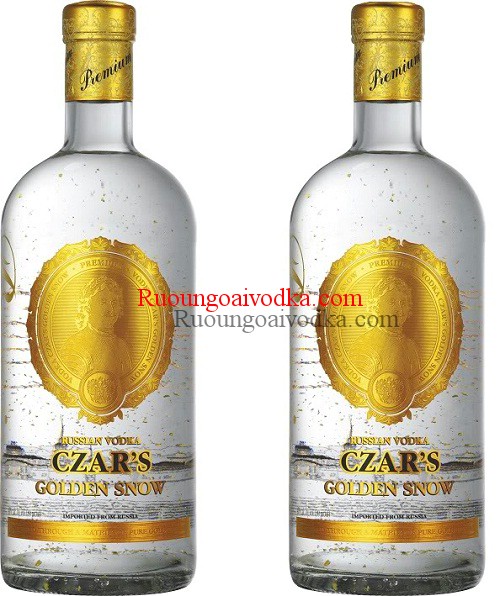 Rượu Vodka Czar’s Golden Snow