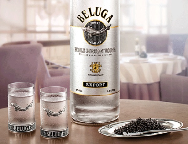 Giá trị rượu Vodka Beluga