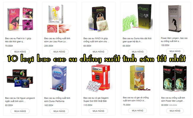 10 loại bao cao su chống xuất tinh sớm tốt nhất bạn nên dùng 10 loại bao cao su chống xuất tinh sớm tốt nhất bạn nên dùng