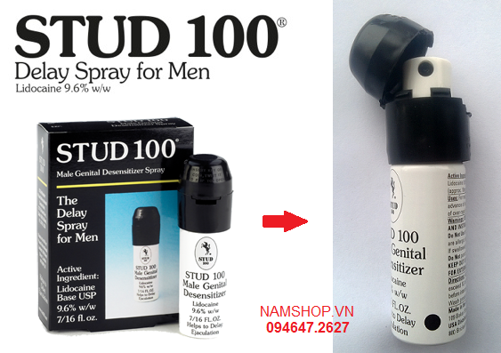 Stud100 thuốc xịt kéo dài quan hệ cho nam giới Stud100 thuốc xịt kéo dài quan hệ cho nam giới