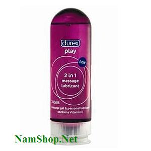 Gel bôi trơn Durex Play Massage 2 in 1 Gel bôi trơn Durex Play Massage 2 in 1
