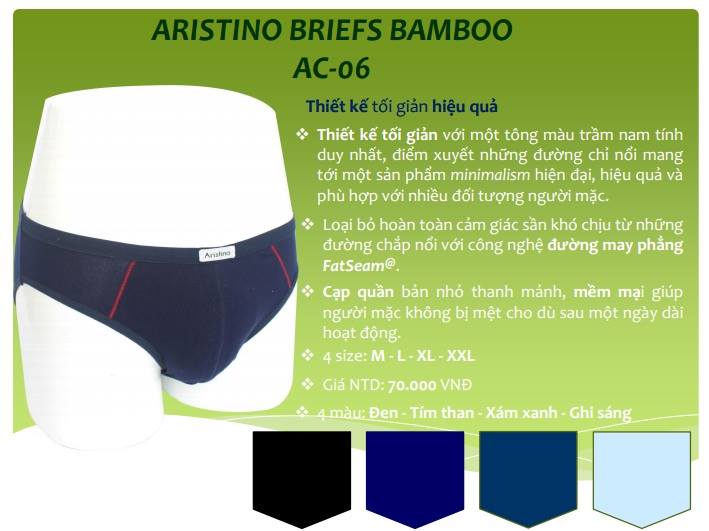 Quần lót nam Aristino Quần lót nam Aristino