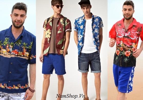 Mix trang phục đi biển phái mạnh không thể Mix trang phục đi biển phái mạnh không thể