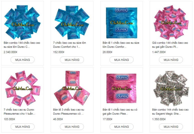 Bảng giá bán lẻ 1 chiếc bao cao su mới nhất? Click xem chi tiết? Bảng giá bán lẻ 1 chiếc bao cao su mới nhất? Click xem chi tiết?