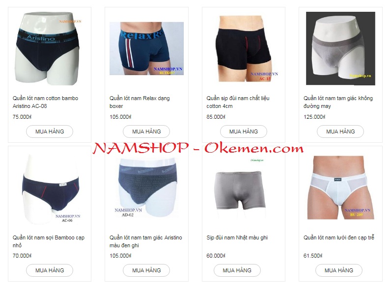 Quần lót nam mua ở đâu đẹp, giá rẻ? Quần lót nam mua ở đâu đẹp, giá rẻ?
