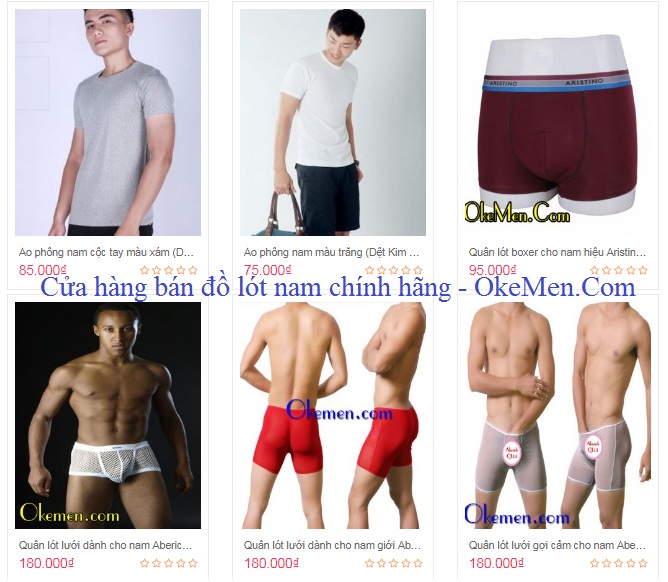 Shop bán đồ lót nam chính hãng tại Hà Nội? Shop bán đồ lót nam chính hãng tại Hà Nội?