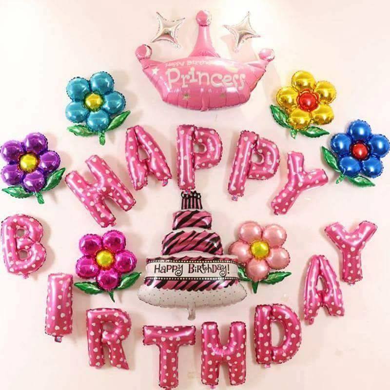 SET BÓNG TRANG TRÍ SINH NHẬT - SN.37U