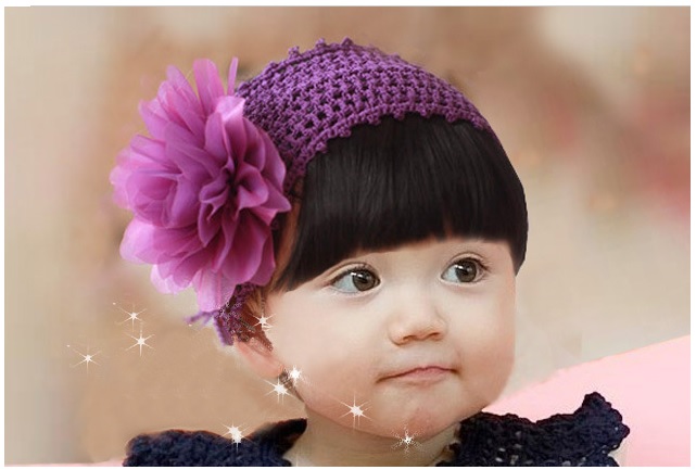 Cách làm băng đô cho bé gái