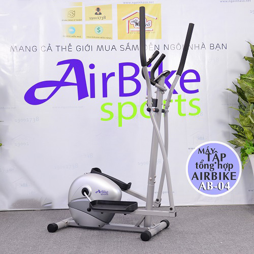 Hình ảnh thực tế xe đạp tập thể dục Air Bike AB-04