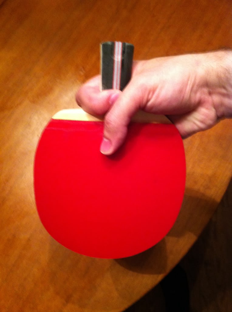 cách cầm vợt dọc