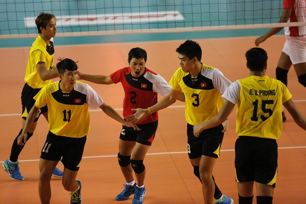 Kết thúc trận đấu tranh hạng bóng chuyền tại Cup Châu Á 2018