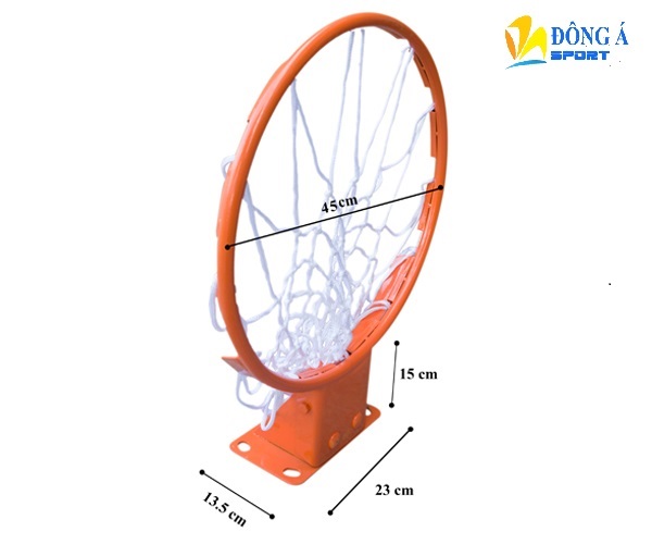 Kích thước vành bóng rổ thi đấu NK