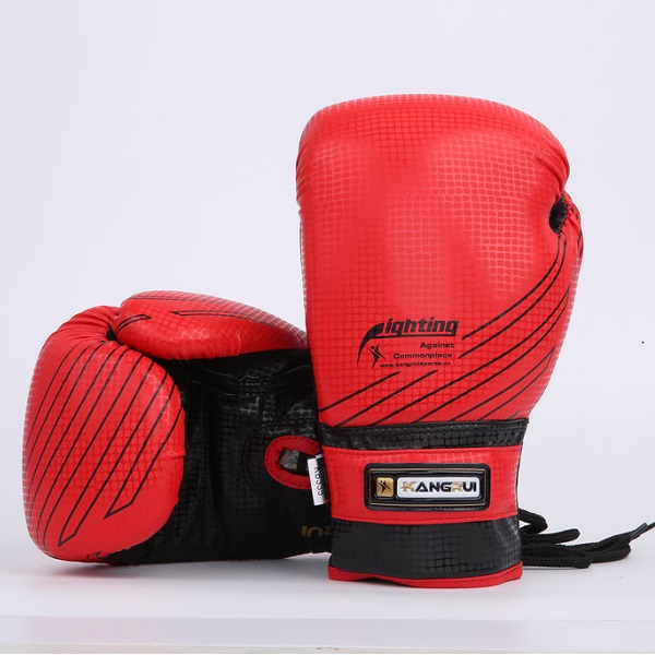 Găng tay Boxing Kangrui KB335 màu đỏ