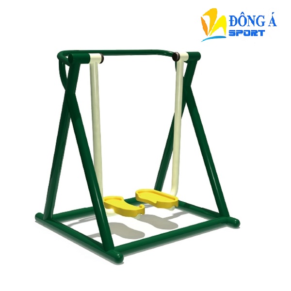 Máy đi bộ trên không NT-608 vàng + trắng + xanh