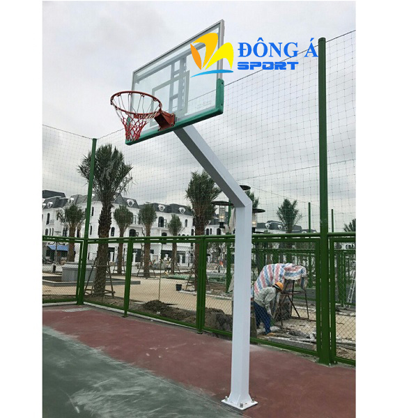 Trụ bóng rổ cố định kính cường lực DA-03