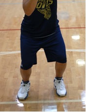 Tư thế ném bóng rổ