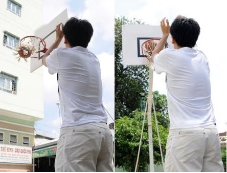 Shooting góc 30 độ và Shooting góc 180 độ