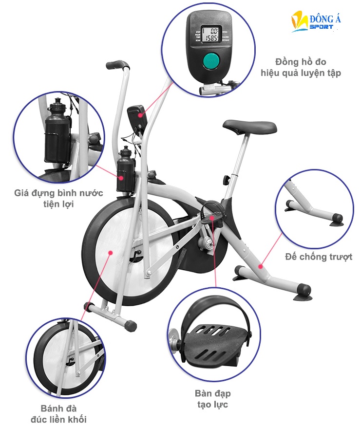 Các bộ phận xe đạp tập thể dục Air Bike