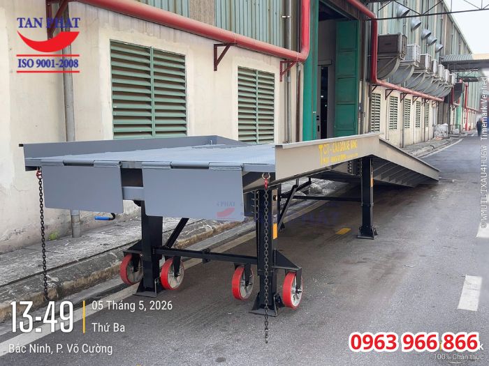 Dự án cầu dẫn xe nâng bàn giao tại CCN Phong Khê