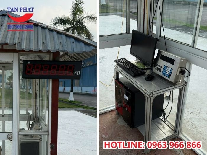 Thiết bị trạm cân hiện đại, thông minh