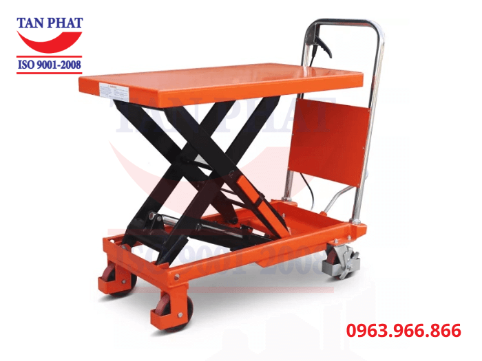 Bàn nâng hạ 500kg có thiết kế nhỏ gọn