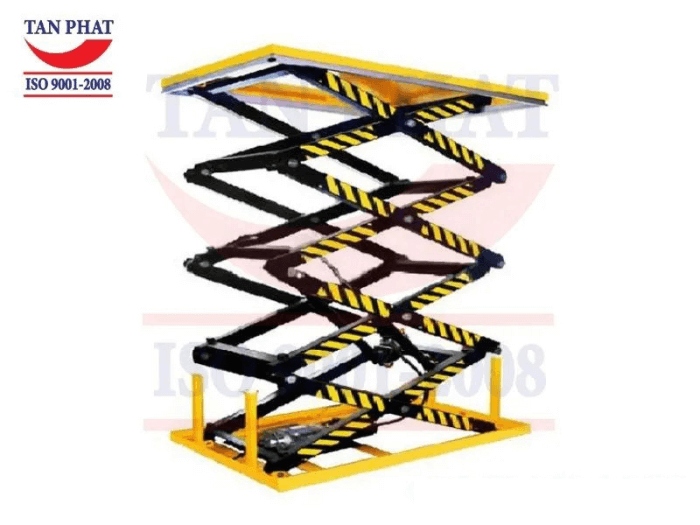 Sản phẩm bàn nâng hạ thủy lực tự động